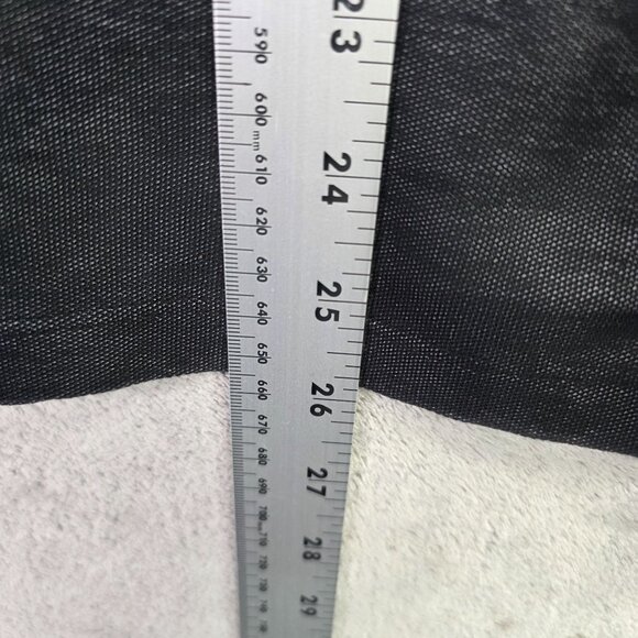 Mens Calvin Klein Gray 1/4 Zip Pullover Shirt Long Sleeve Cotton Polyester L - Picture 7 of 9